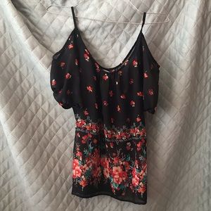 Flowered blouse